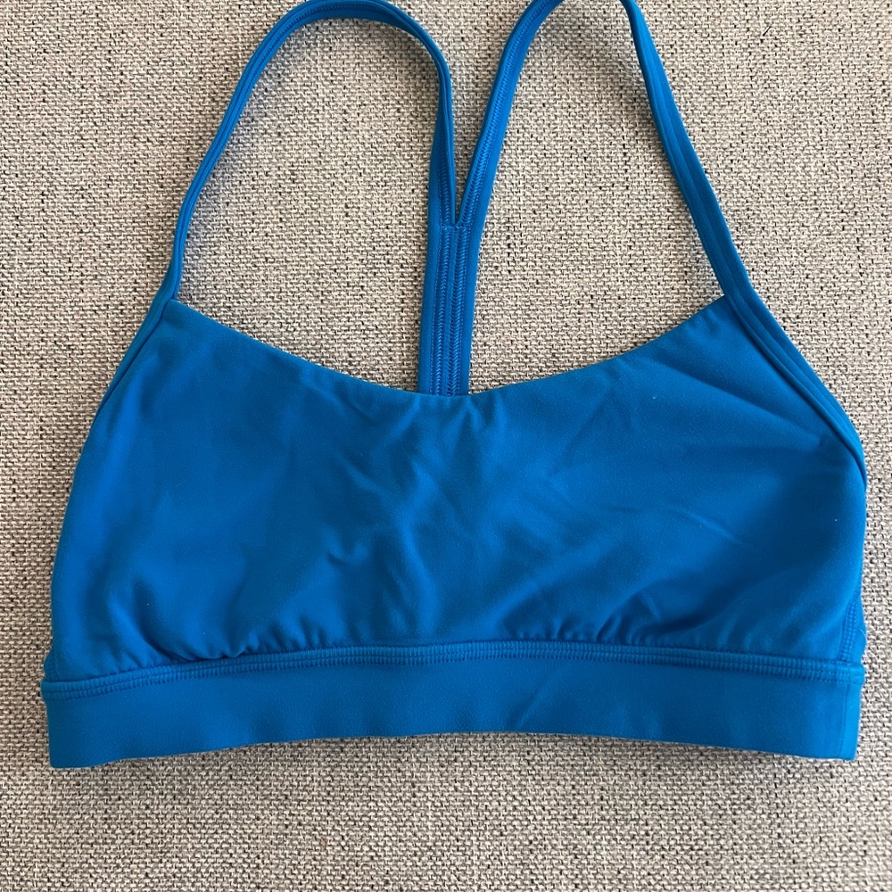 lululemon athletica Vibrant Blue Sports Bra